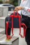 Zoozie Bags Oslo - Azul marino y rojo